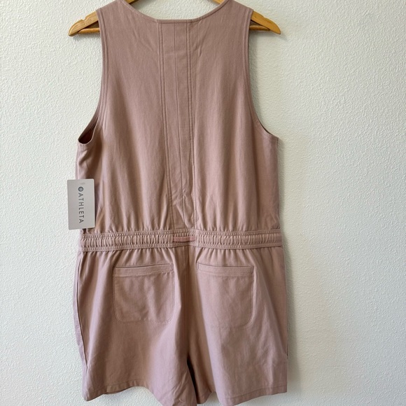 NWT Athleta Farallon Romper 1X Latte Mocha - Picture 3 of 13